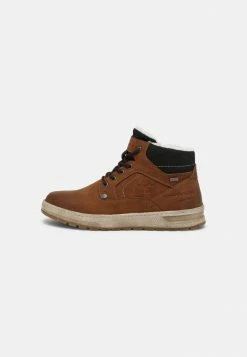 TOM TAILOR High-top Trainers - Cognac