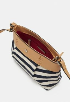 TOM TAILOR CROSS BAG - Across Body Bag - Stripes Blue -TOM TAILOR online store 53b1dee8eaa44b699856d01a767eac42
