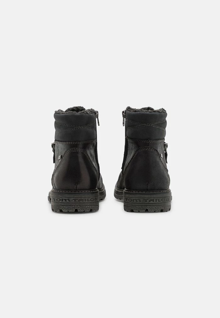 TOM TAILOR Lace-up Ankle Boots - Black 5 TOM TAILOR Lace-up Ankle Boots - Black - Image 3