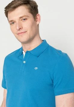 TOM TAILOR BASIC WITH CONTRAST - Polo Shirt - Vallarta Blue -TOM TAILOR online store 53d93905244c47f1ac725859db54b1e0