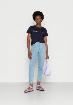 TOM TAILOR CREW NECK - Print T-shirt - Navy Midnight Blue 8 TOM TAILOR CREW NECK - Print T-shirt - Navy Midnight Blue -TOM TAILOR online store 541aefffb9424a90afe80b28c098b543
