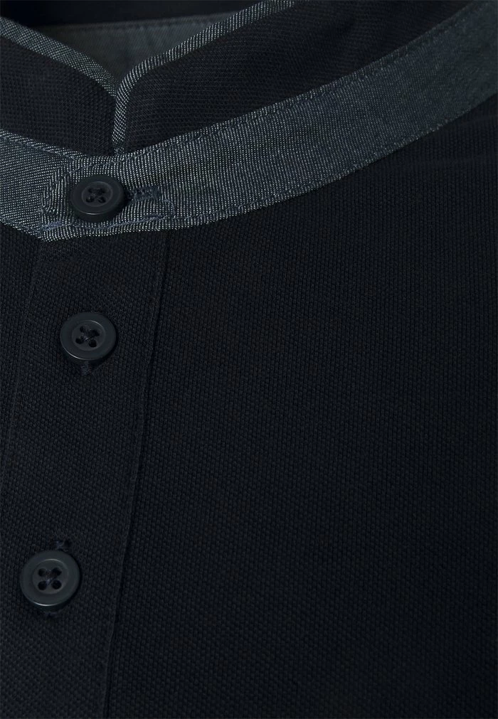 TOM TAILOR MAO COLLAR - Basic T-shirt - Sky Captain Blue 5 TOM TAILOR MAO COLLAR - Basic T-shirt - Sky Captain Blue - Image 3