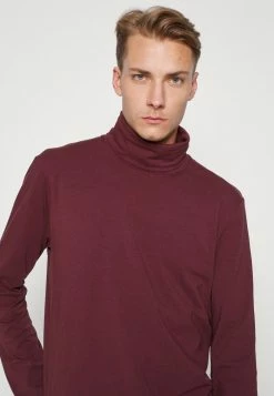 TOM TAILOR BASIC - Long Sleeved Top - Decadent Bordeaux -TOM TAILOR online store 5474e6c07d0c461e8bdd7fd69751ec35