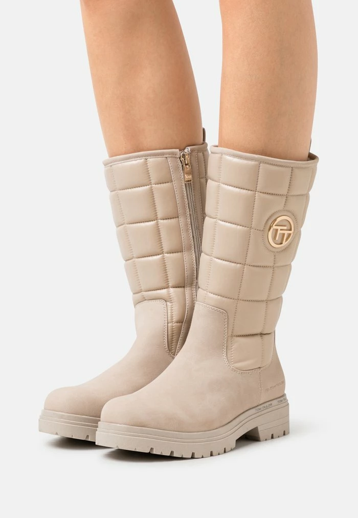 TOM TAILOR Platform Boots - Cream 3 TOM TAILOR Platform Boots - Cream