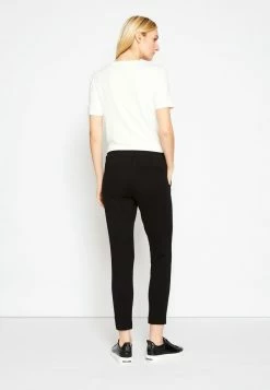 TOM TAILOR PANTS ANKLE - Tracksuit Bottoms - Deep Black -TOM TAILOR online store 552de51c3dd848ec8b0a79b9e3beb35c