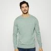 TOM TAILOR BASIC - Jumper - Dark Smoke Green Melange 1 TOM TAILOR BASIC - Jumper - Dark Smoke Green Melange -TOM TAILOR online store 566b3693eff54e1fbe404492168ddc10