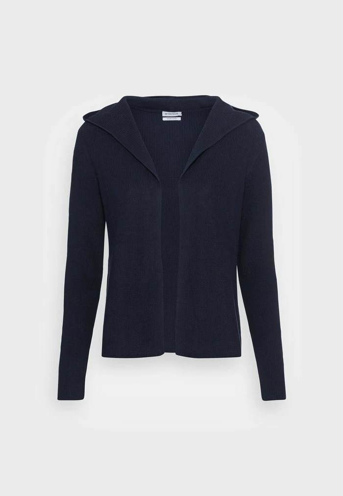 TOM TAILOR CARDIGAN WITH HOOD - Cardigan - Sky Captain Blue 6 TOM TAILOR CARDIGAN WITH HOOD - Cardigan - Sky Captain Blue - Image 4