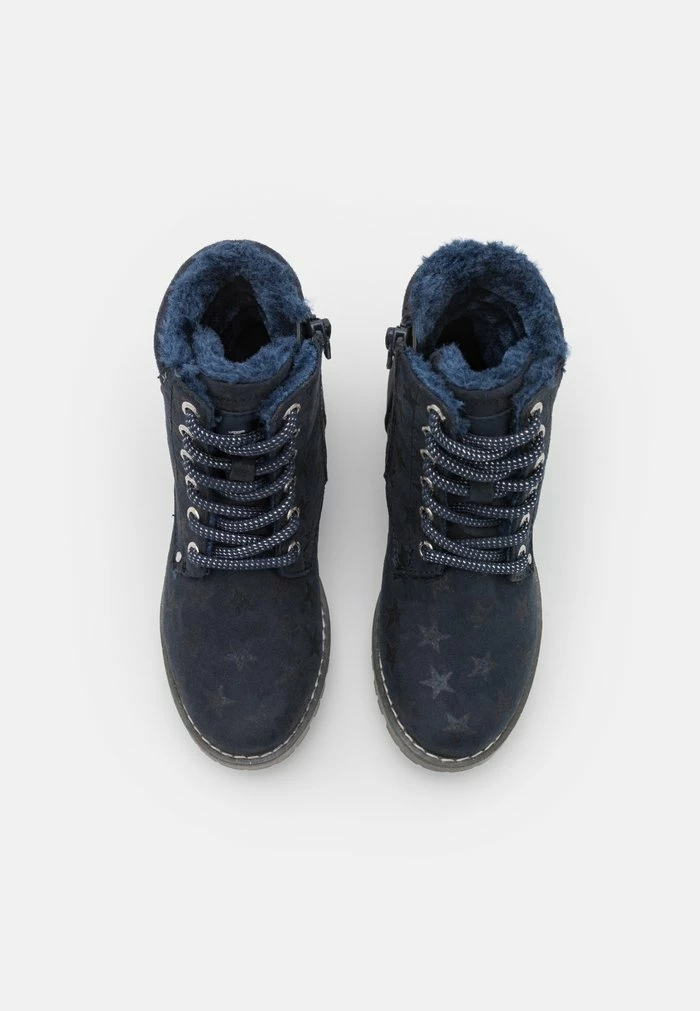 TOM TAILOR Lace-up Ankle Boots - Navy 6 TOM TAILOR Lace-up Ankle Boots - Navy - Image 4