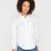 TOM TAILOR BLOUSE POPLIN - Blouse - White 1 TOM TAILOR BLOUSE POPLIN - Blouse - White -TOM TAILOR online store 59736616cae345f6b193b838d72652b5
