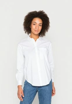 TOM TAILOR BLOUSE POPLIN - Blouse - White