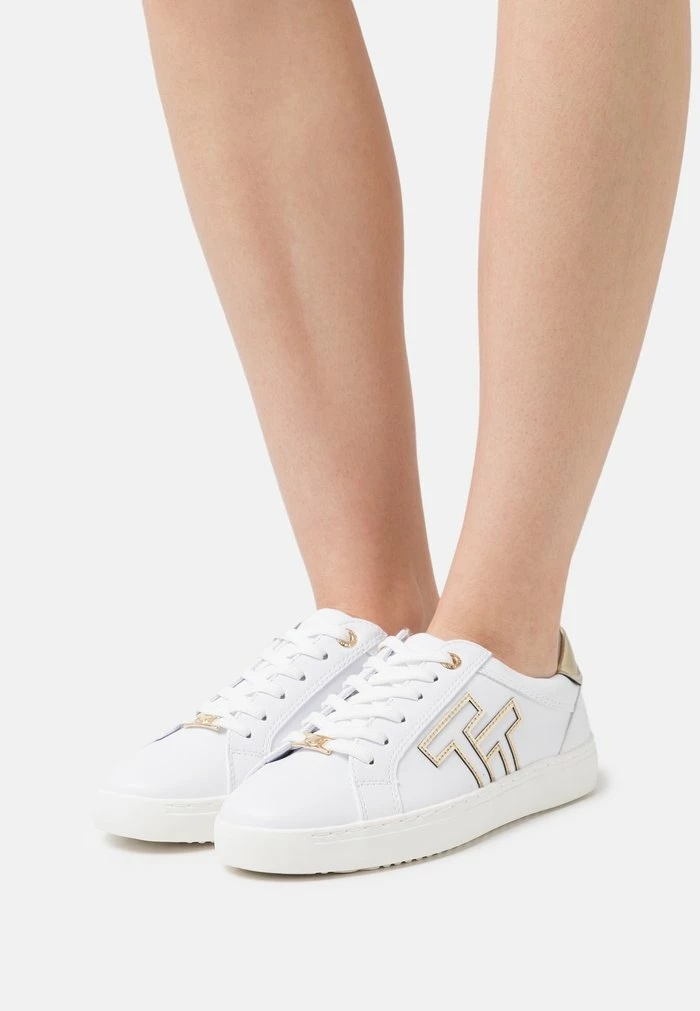 TOM TAILOR Trainers - White/gold 3 TOM TAILOR Trainers - White/gold