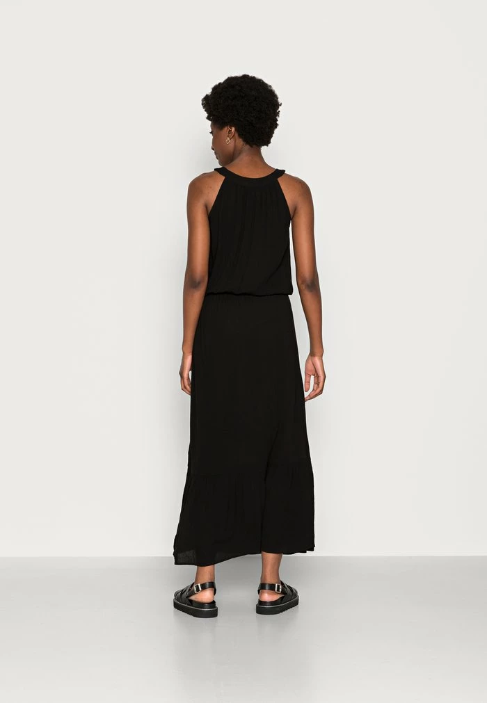 TOM TAILOR AMERICAN NECKLINE DRESS - Maxi Dress - Deep Black 5 TOM TAILOR AMERICAN NECKLINE DRESS - Maxi Dress - Deep Black - Image 3