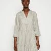TOM TAILOR STRIPED TUNICA DRESS - Day Dress - Olive/white 1 TOM TAILOR STRIPED TUNICA DRESS - Day Dress - Olive/white -TOM TAILOR online store 5ab1ac78741146b486ba90c0e2c89547