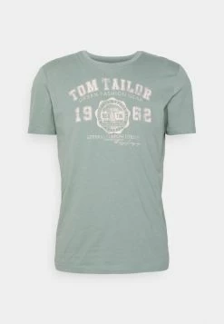 TOM TAILOR LOGO TEE - Print T-shirt - Dark Smoke Green 10 TOM TAILOR LOGO TEE - Print T-shirt - Dark Smoke Green -TOM TAILOR online store 5b349430327c4e2083bc0932afb1a8ae