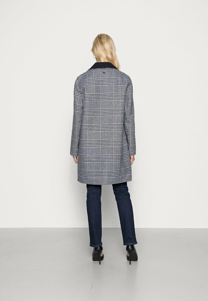 TOM TAILOR REVERSIBLE COAT - Classic Coat - Offwhite/navy 5 TOM TAILOR REVERSIBLE COAT - Classic Coat - Offwhite/navy - Image 3