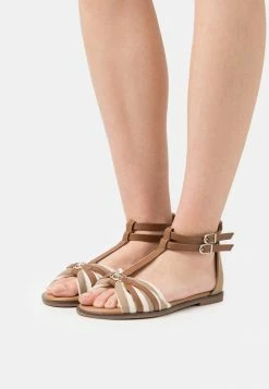 TOM TAILOR Sandals - Offwhite/sand