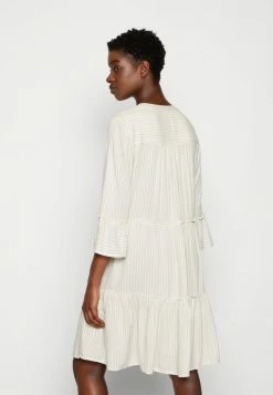 TOM TAILOR STRIPED TUNICA DRESS - Day Dress - Beige White 10 TOM TAILOR STRIPED TUNICA DRESS - Day Dress - Beige White -TOM TAILOR online store 5c2015d6354c4304b8dd0705f095a9d2