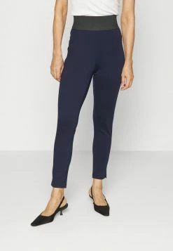 TOM TAILOR Leggings - Trousers - Navy Midnight Blue