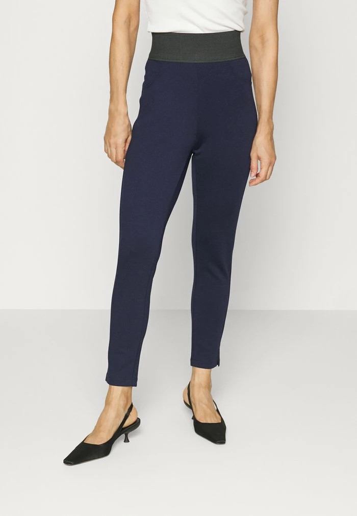 TOM TAILOR Leggings - Trousers - Navy Midnight Blue 3 TOM TAILOR Leggings - Trousers - Navy Midnight Blue