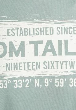 TOM TAILOR Print T-shirt - Dark Smoke Green 11 TOM TAILOR Print T-shirt - Dark Smoke Green -TOM TAILOR online store 5e280822db4e4be49e8f24de549247ec