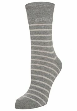 TOM TAILOR 4 PACK - Socks - Beige/grau -TOM TAILOR online store 5e3ad80fddae47aaaf06e46d625ab952