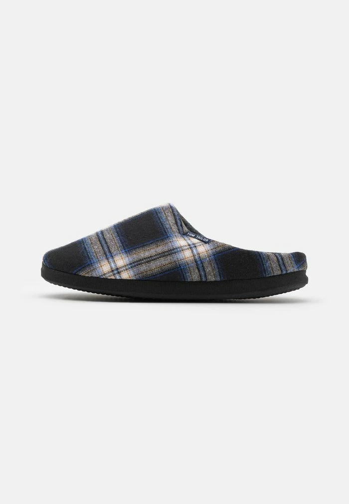 TOM TAILOR Slippers - Black/royal 3 TOM TAILOR Slippers - Black/royal