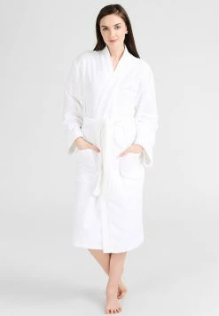 TOM TAILOR BASIC KIMONO UNISEX - Dressing Gown - White
