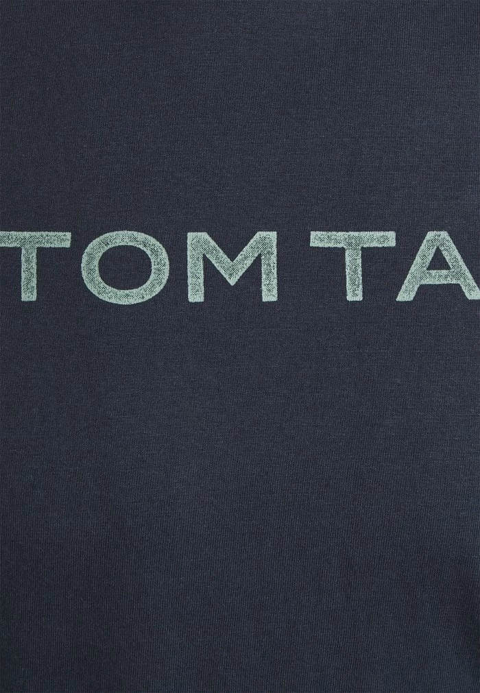 TOM TAILOR CREWNECK LOGO - Print T-shirt - Sky Captain Blue 7 TOM TAILOR CREWNECK LOGO - Print T-shirt - Sky Captain Blue - Image 5