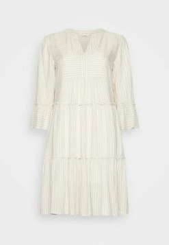 TOM TAILOR STRIPED TUNICA DRESS - Day Dress - Beige White 12 TOM TAILOR STRIPED TUNICA DRESS - Day Dress - Beige White -TOM TAILOR online store 61a19c62ee3f40d2afc25d9c4fc53fa4
