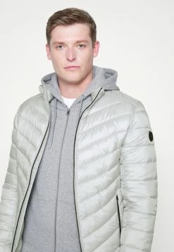 TOM TAILOR LIGHTWEIGHT JACKET - Light Jacket - Rough Grey -TOM TAILOR online store 62290752602044ce9ce5116dbaf3d610