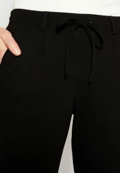 TOM TAILOR PANTS ANKLE - Tracksuit Bottoms - Deep Black -TOM TAILOR online store 62923df6e1a94d07ba11ace1b4bb6a34