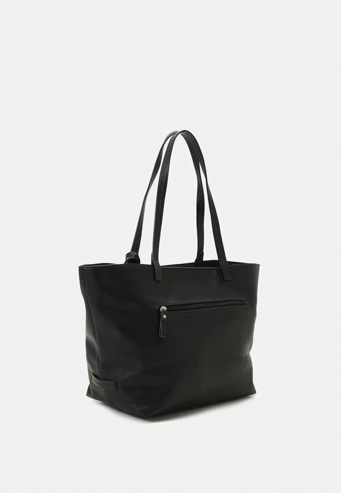 TOM TAILOR RUBIANA ZIP SHOPPER M - Tote Bag - Black 4 TOM TAILOR RUBIANA ZIP SHOPPER M - Tote Bag - Black - Image 2