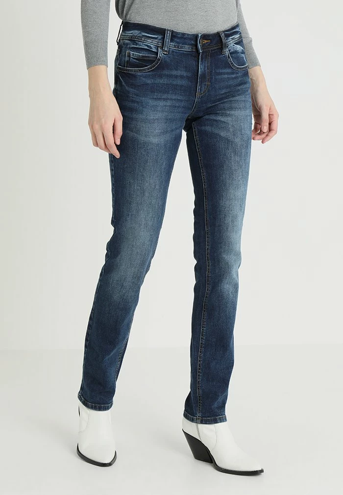 TOM TAILOR ALEXA - Straight Leg Jeans - Mid Stone Wash Denim Blue 3 TOM TAILOR ALEXA - Straight Leg Jeans - Mid Stone Wash Denim Blue