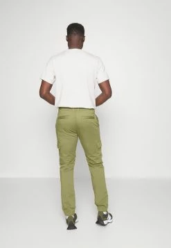 TOM TAILOR Cargo Trousers - Olive Branch Green -TOM TAILOR online store 6504df79a88f496fba7d70e3a4f9824b