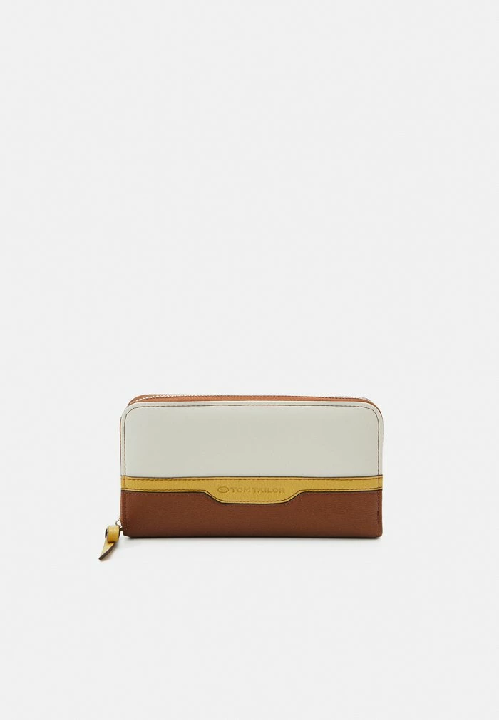 TOM TAILOR JULE LONG ZIP WALLET - Wallet - Mixed Cognac 3 TOM TAILOR JULE LONG ZIP WALLET - Wallet - Mixed Cognac
