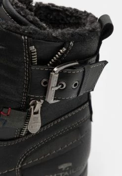 TOM TAILOR Lace-up Ankle Boots - Black -TOM TAILOR online store 656f16ab1cee403eb0cebf3c325a0549