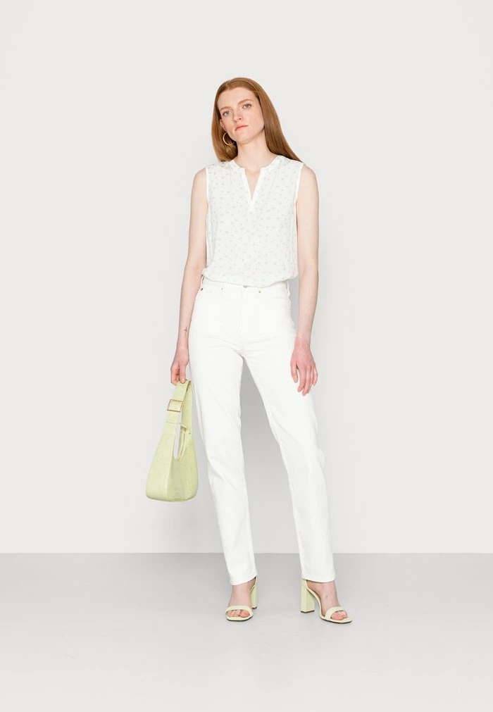 TOM TAILOR SLEEVELESS - Top - Offwhite Dandelion Design 4 TOM TAILOR SLEEVELESS - Top - Offwhite Dandelion Design - Image 2