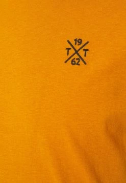 TOM TAILOR Basic T-shirt - Flame Brown -TOM TAILOR online store 664c4aa61ac24d9cae23c1b5cb3bc9f2