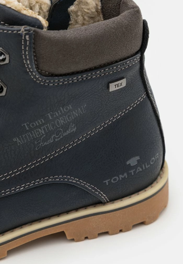 TOM TAILOR Lace-up Ankle Boots - Navy 8 TOM TAILOR Lace-up Ankle Boots - Navy - Image 6