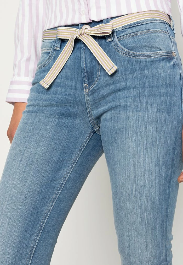 TOM TAILOR ALEXA CROPPED - Straight Leg Jeans - Mid Stone Wash Denim 7 TOM TAILOR ALEXA CROPPED - Straight Leg Jeans - Mid Stone Wash Denim - Image 5