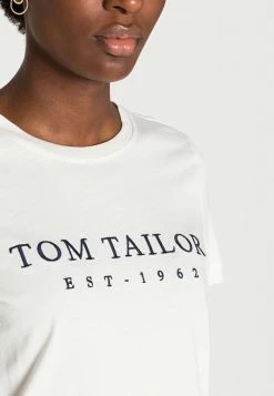 TOM TAILOR CREW NECK - Print T-shirt - Whisper White 11 TOM TAILOR CREW NECK - Print T-shirt - Whisper White -TOM TAILOR online store 66e29476868e441e92875a9dac326cbc