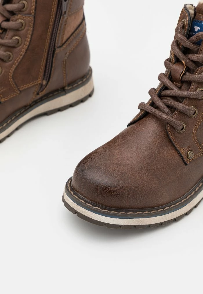 TOM TAILOR Lace-up Ankle Boots - Rust 8 TOM TAILOR Lace-up Ankle Boots - Rust - Image 6