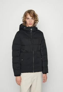 TOM TAILOR MIX PUFFER JACKET - Winter Jacket - Black