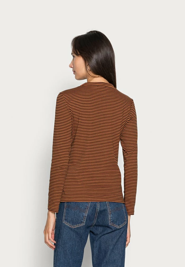 TOM TAILOR TURLTE NECK - Long Sleeved Top - Brown 5 TOM TAILOR TURLTE NECK - Long Sleeved Top - Brown - Image 3