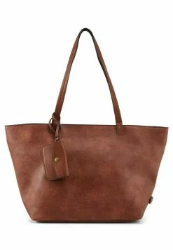 TOM TAILOR Tote Bag - Cognac
