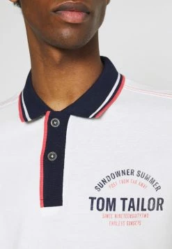 TOM TAILOR DECORATED - Polo Shirt - Off-white 11 TOM TAILOR DECORATED - Polo Shirt - Off-white -TOM TAILOR online store 695e0e21b3914a018b39ee289c29bcd8