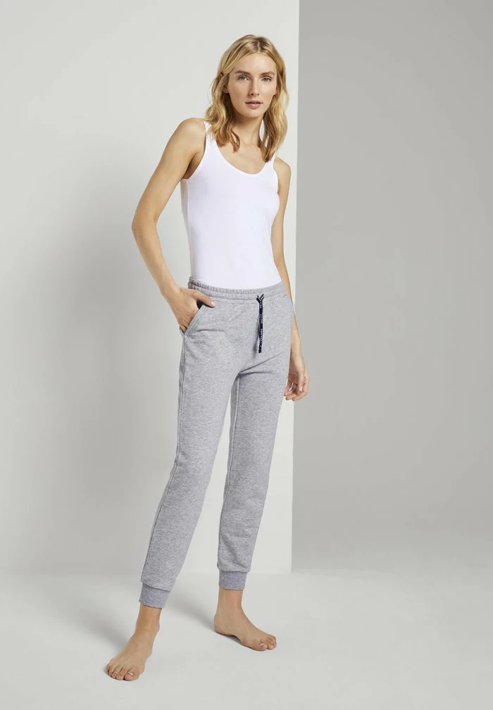 TOM TAILOR Pyjama Bottoms - Grey Melange 4 TOM TAILOR Pyjama Bottoms - Grey Melange - Image 2