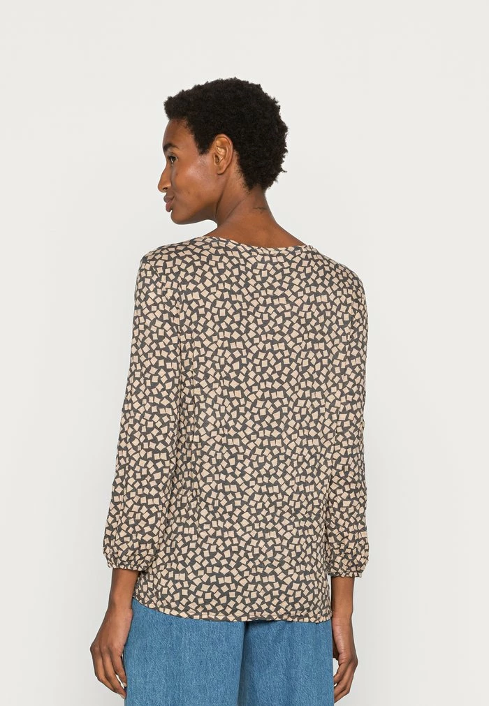 TOM TAILOR HENLEY - Blouse - Anthracite 5 TOM TAILOR HENLEY - Blouse - Anthracite - Image 3