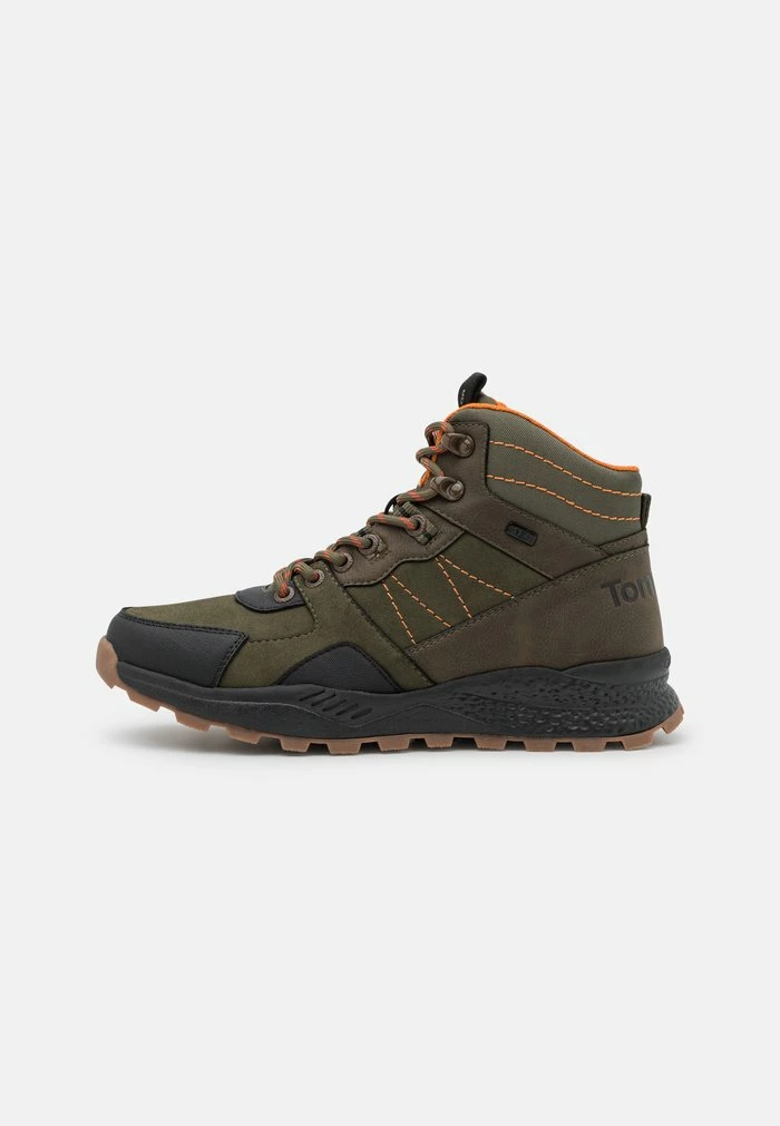 TOM TAILOR Lace-up Ankle Boots - Khaki 3 TOM TAILOR Lace-up Ankle Boots - Khaki