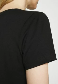 TOM TAILOR V NECK - Basic T-shirt - Deep Black -TOM TAILOR online store 6b6305161ce04ce0927df6bcd9f514ef
